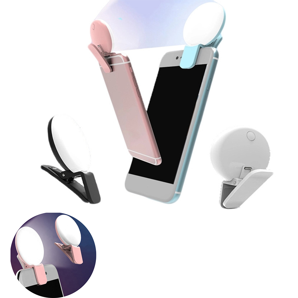 3 In 1 Mirror LED Selfie Flashlight
