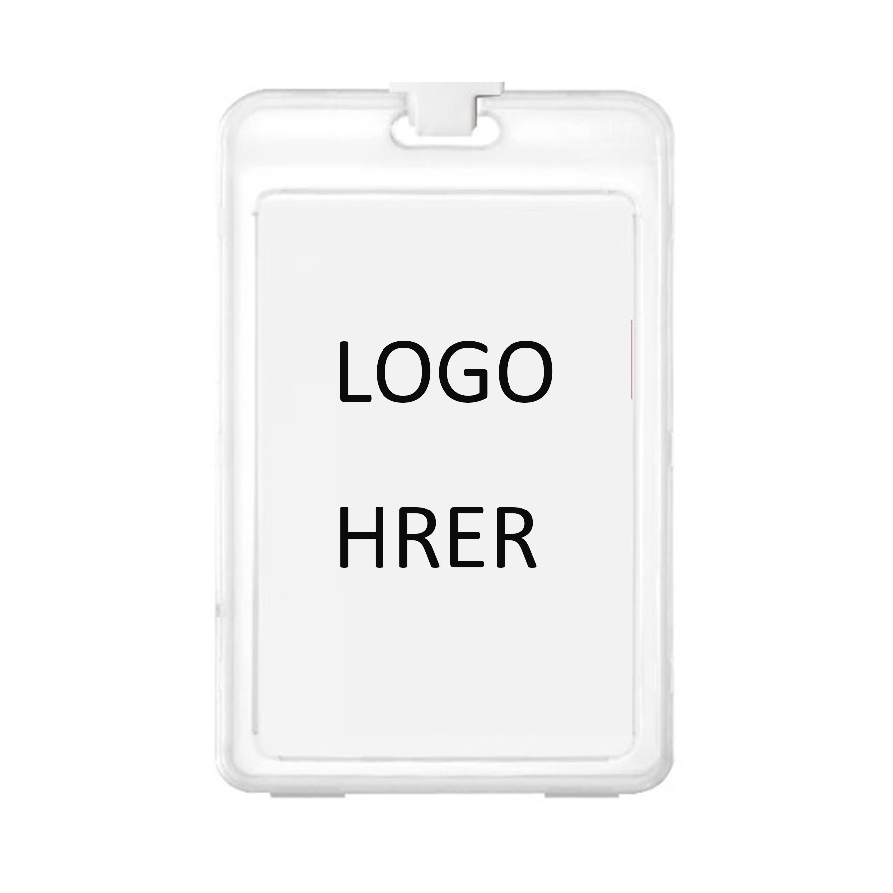 Clear Polypropylene Badge Holders