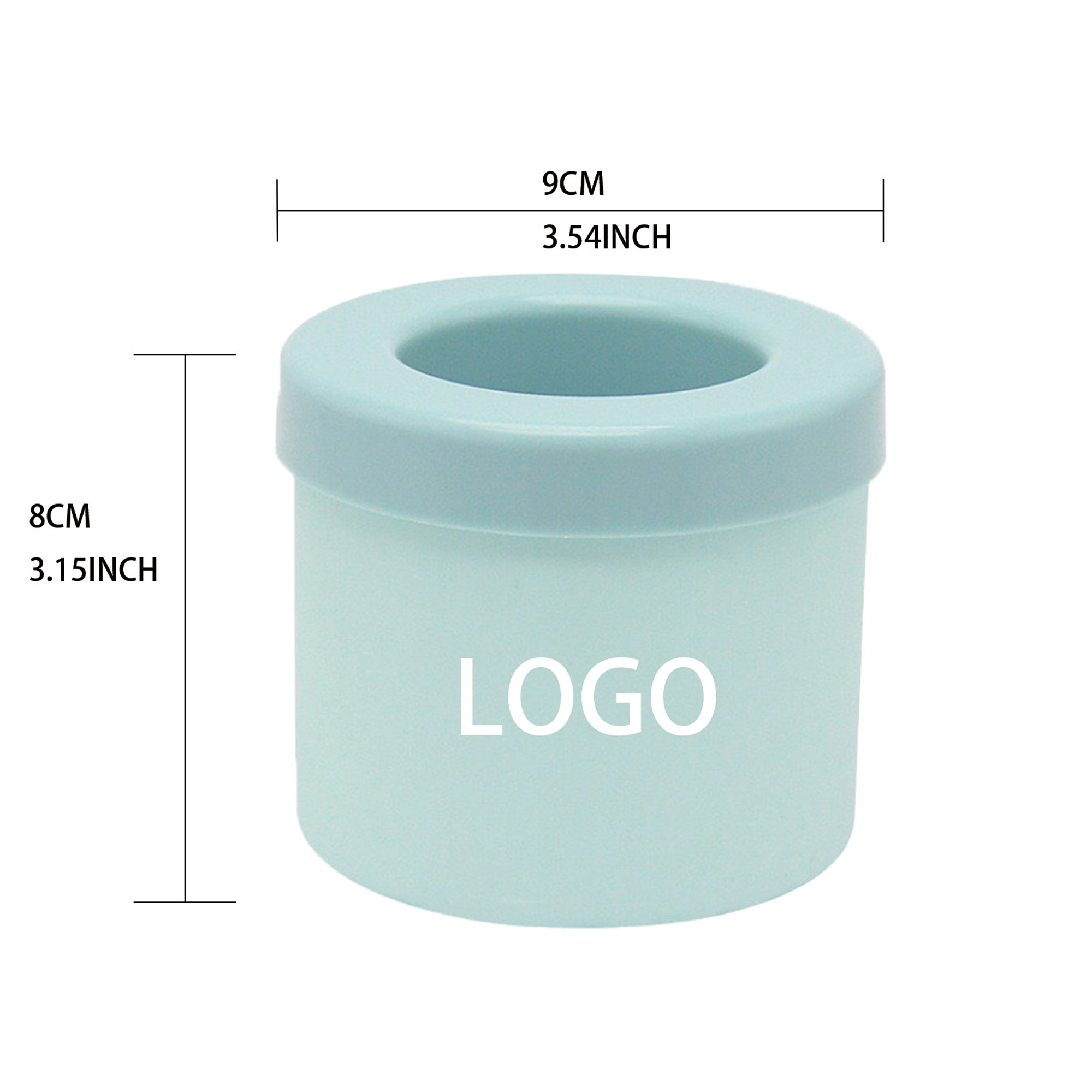 Reusable Chilling Silicone Round Form 5