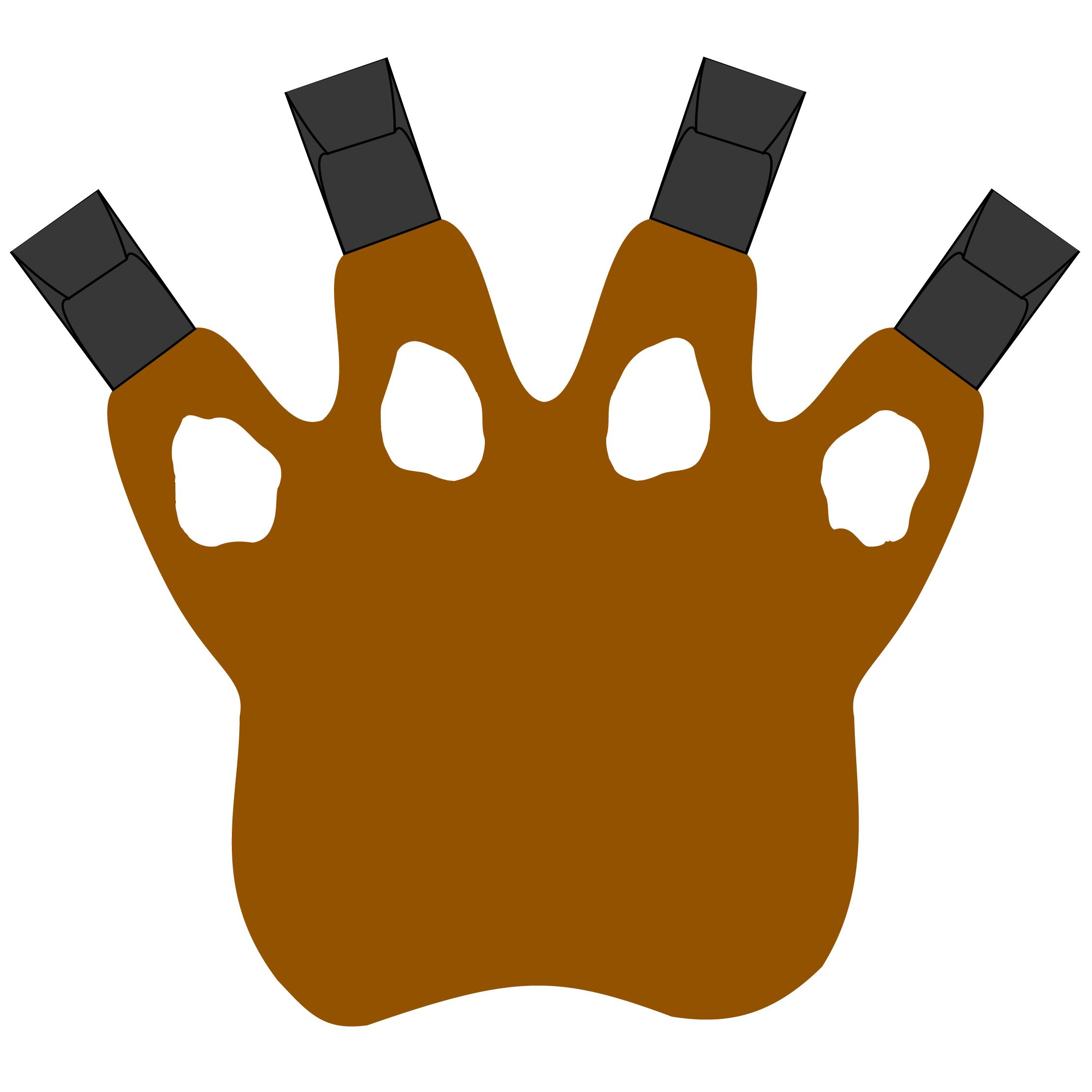 4 Claw Paw Mitt 39