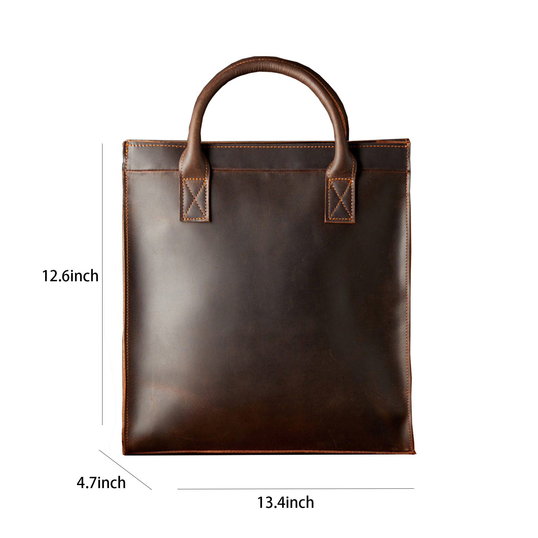 Leather Soft Cotton Tote Bag, custom tote bag with logo imprint 10