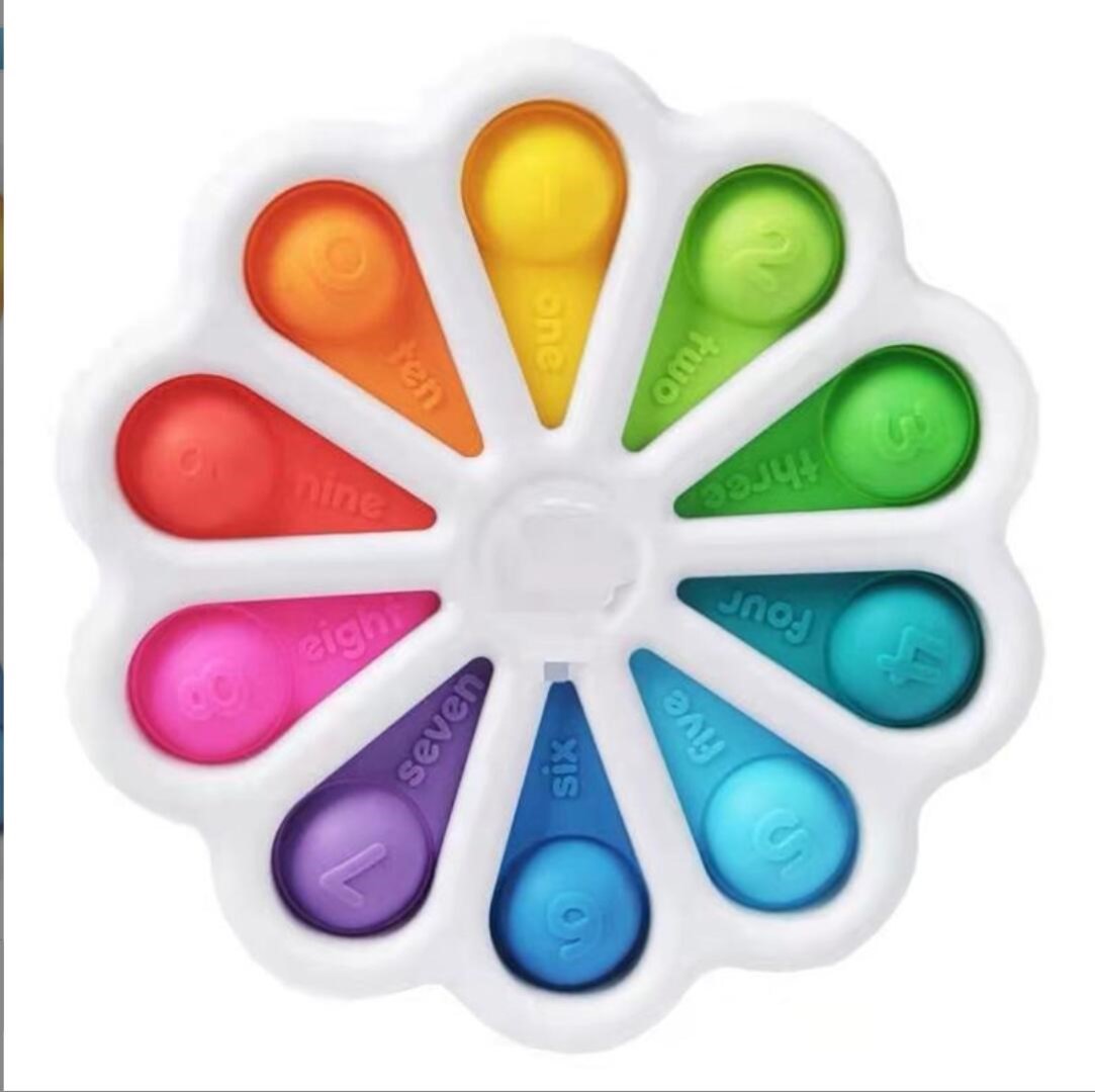 Flower Fidget Toys Sensory Simple Dimple Fidget Toy