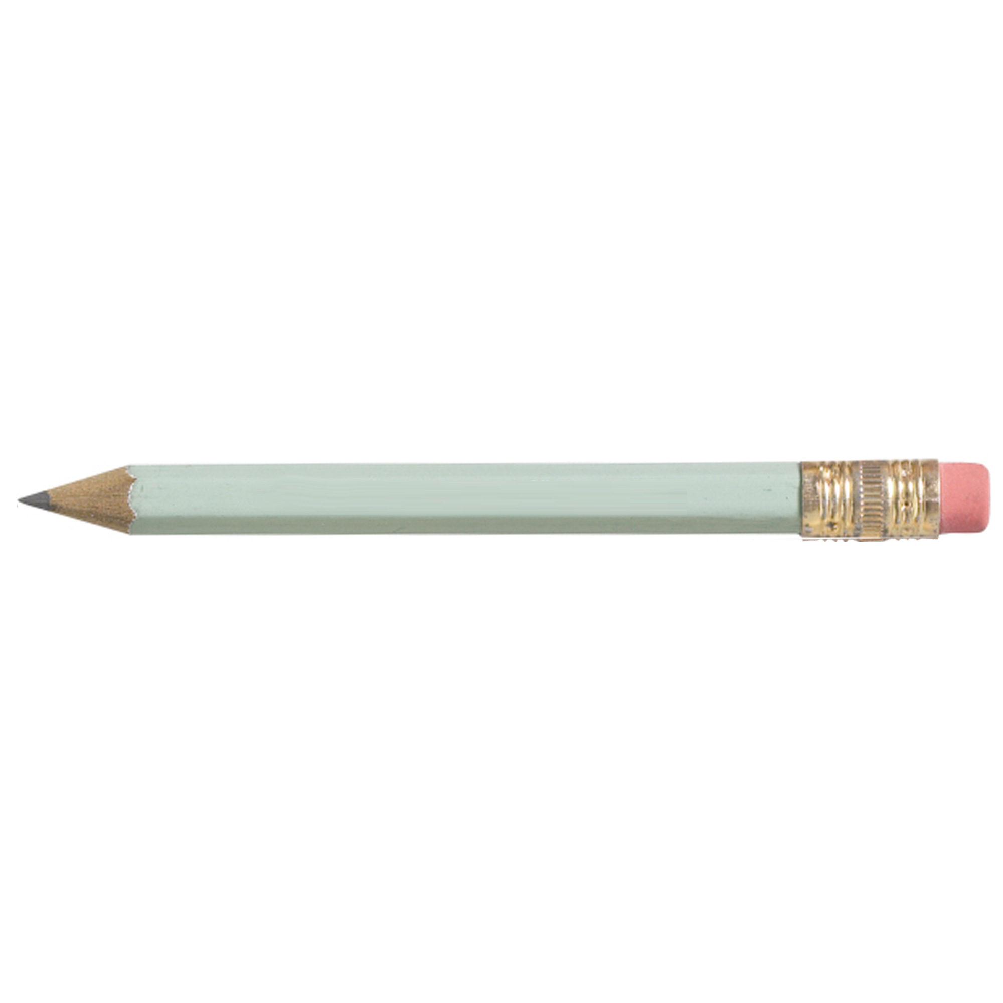 Hexagon Golf Pencil w/Eraser 15