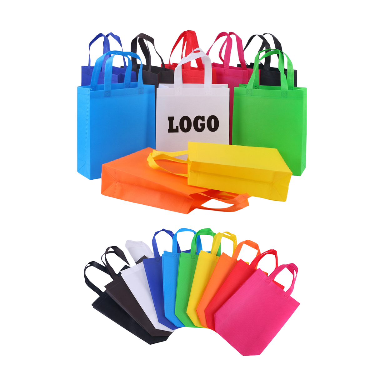 Reusable Grocery Shopping Non-Woven Bag MOQ50