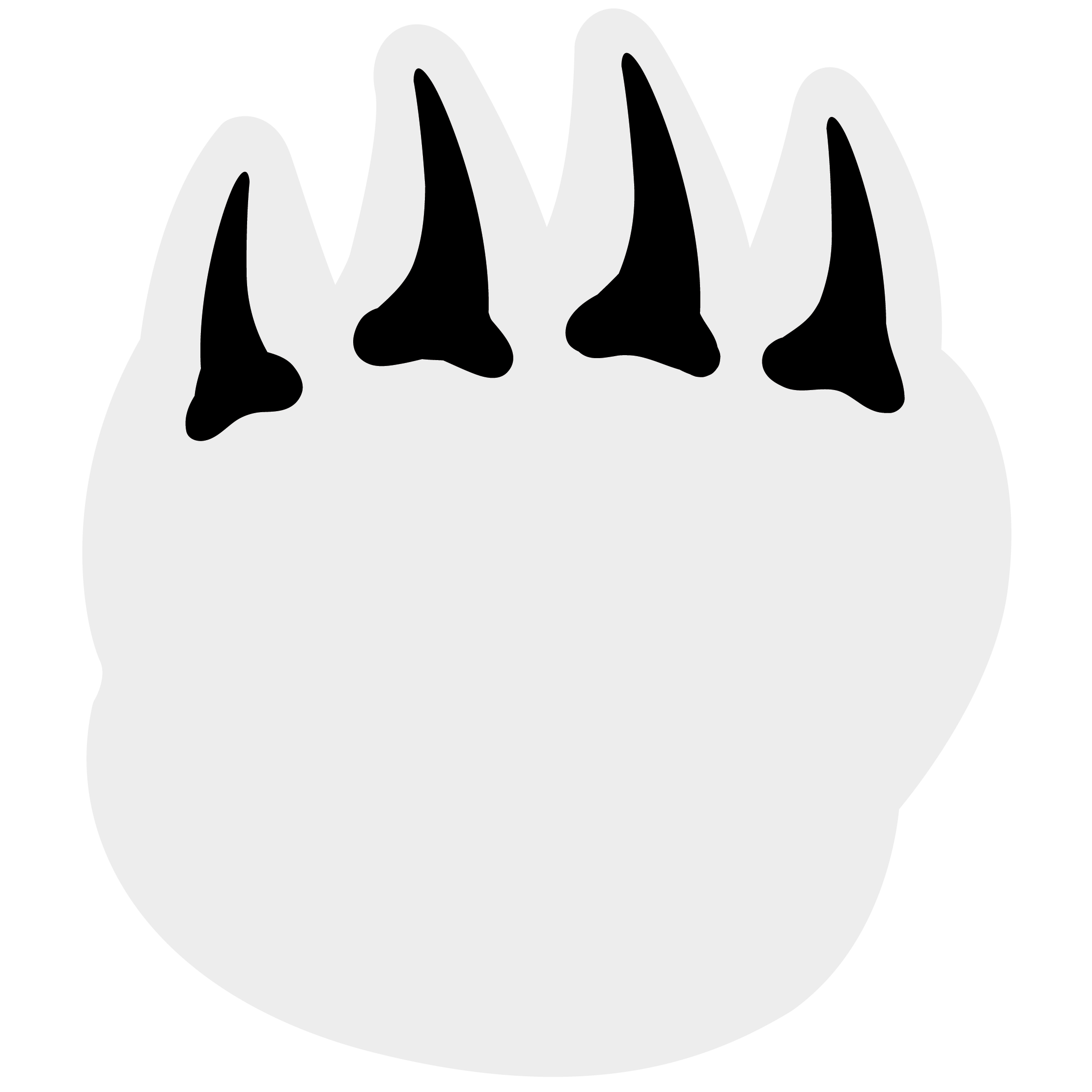 Foam Dragon Claw Mitt 78