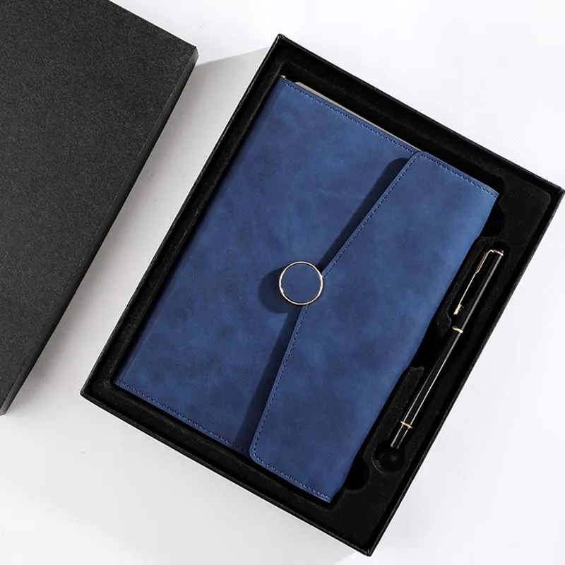 Leather Journal And Pen Set Gift Box