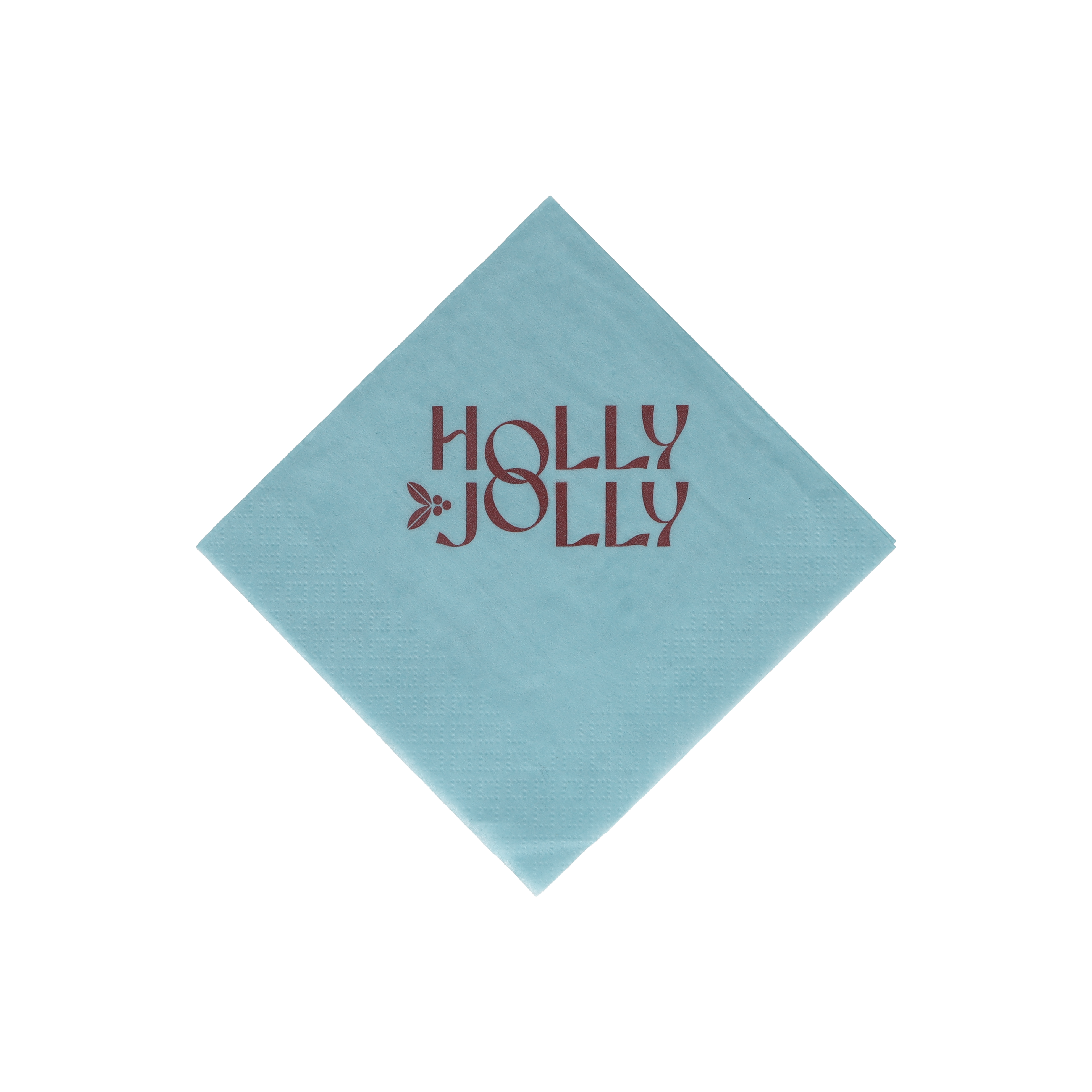 Beverage Napkin 2 Ply 1/4 Fold (Color) Tradition Print 91