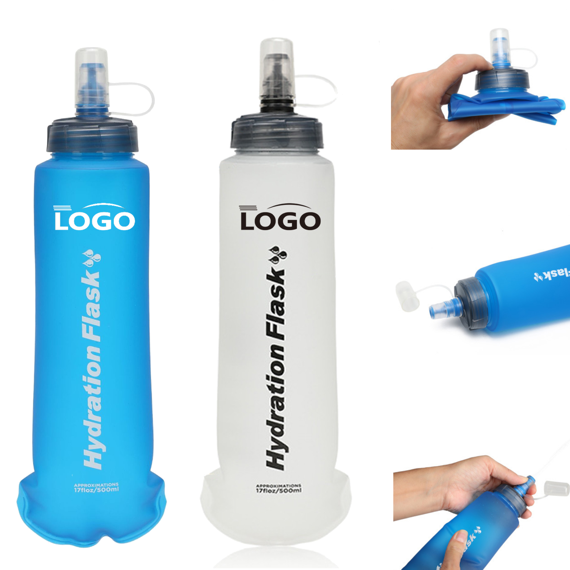 Soft Folding Water Bottles