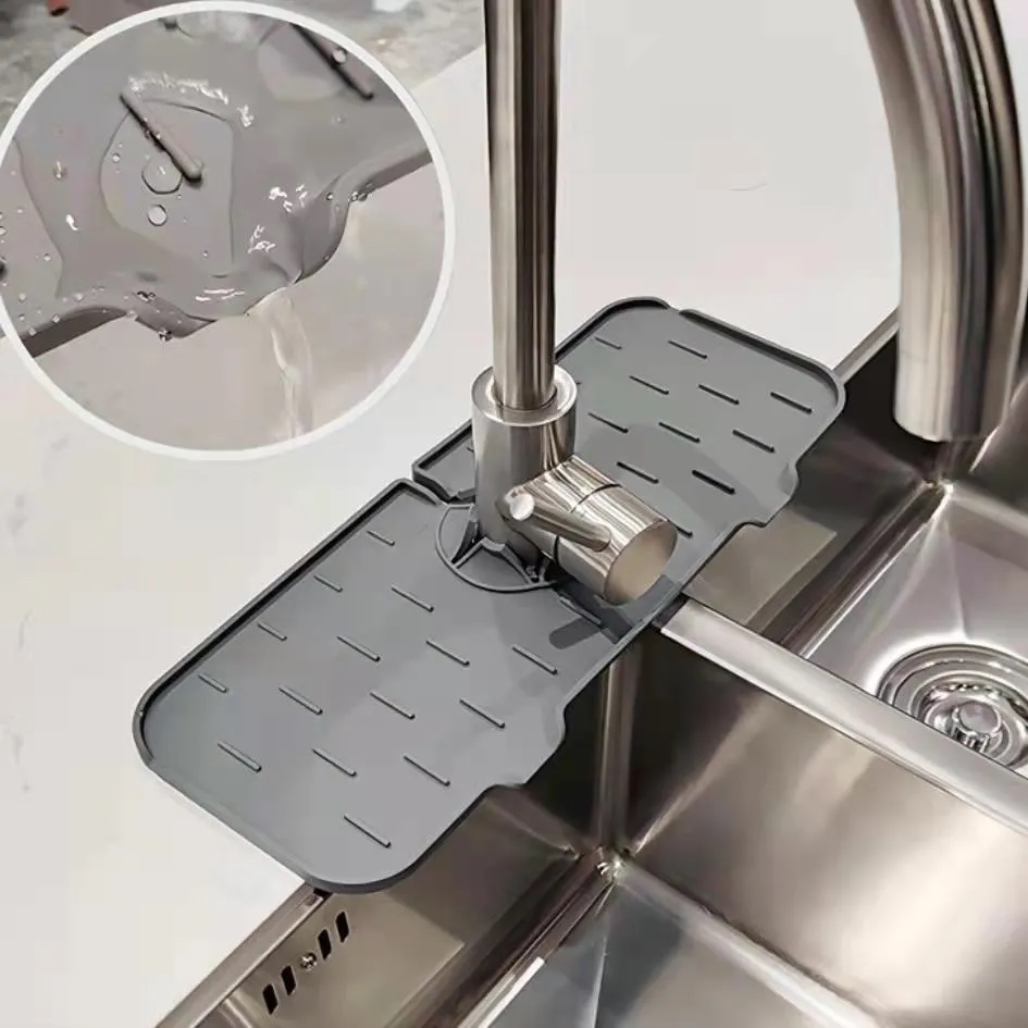 Faucet Mat for Kitchen Sink Splash Guard 3