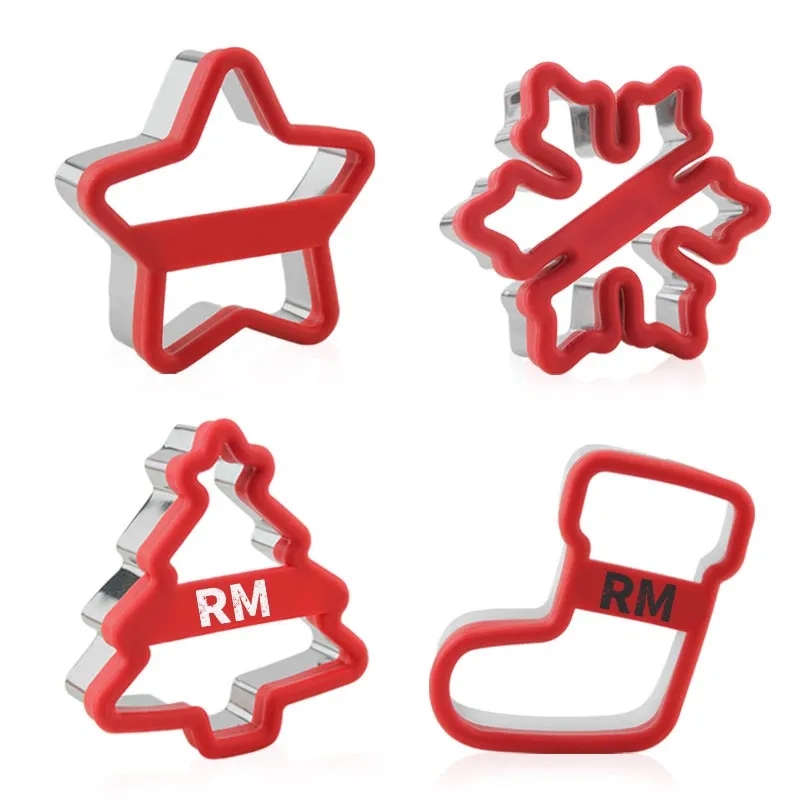 4PCS Chritsmas Cookie Cutters Set