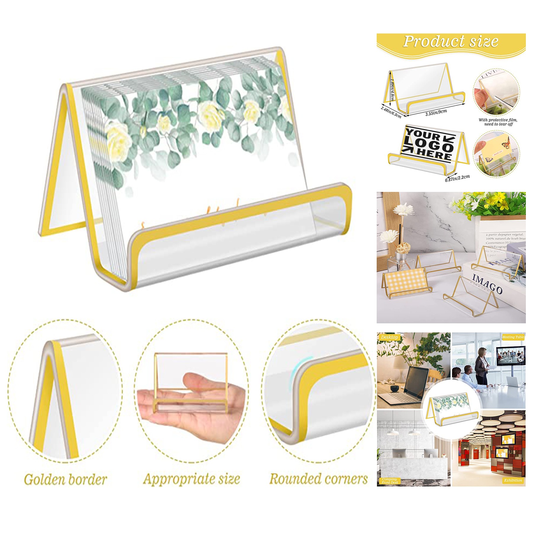 Acrylic Business Card Holder