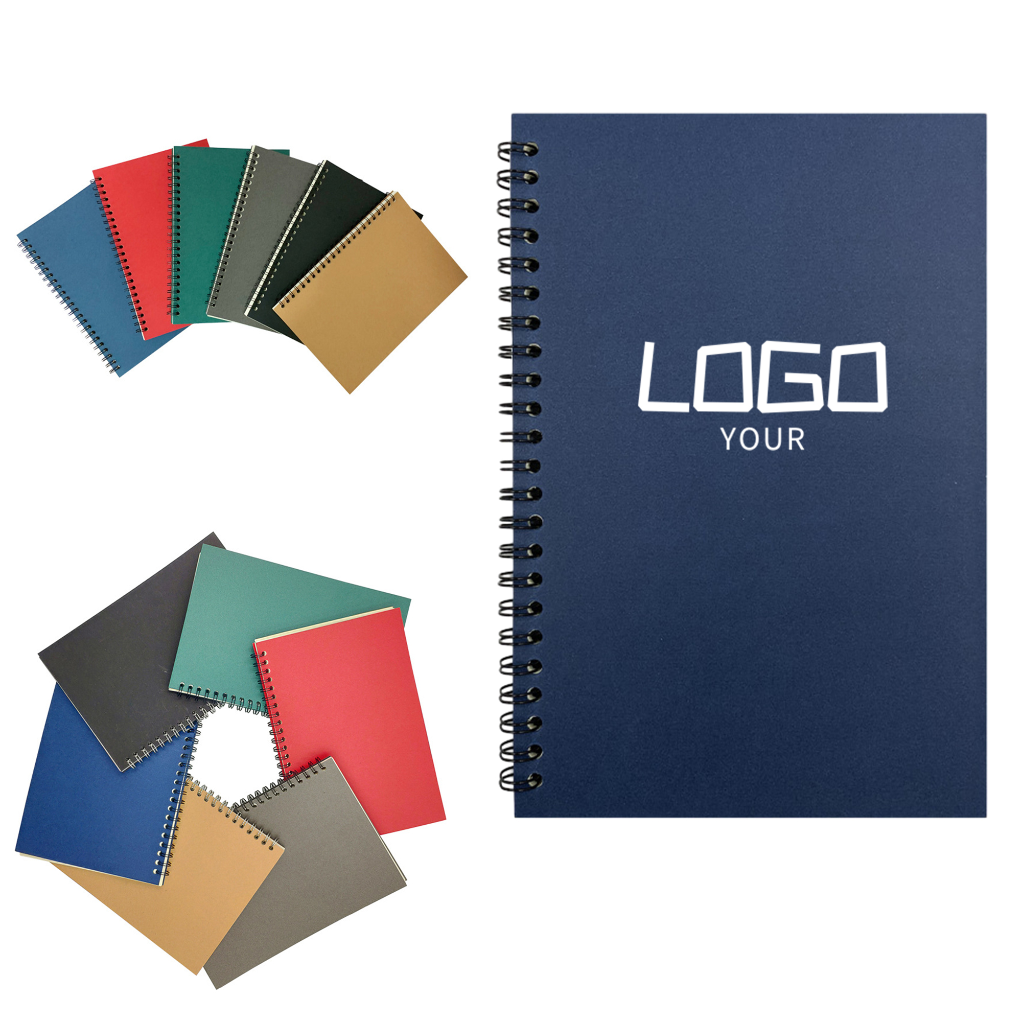 Portable A5 Spiral Notebook with Calendar for Office Use 3