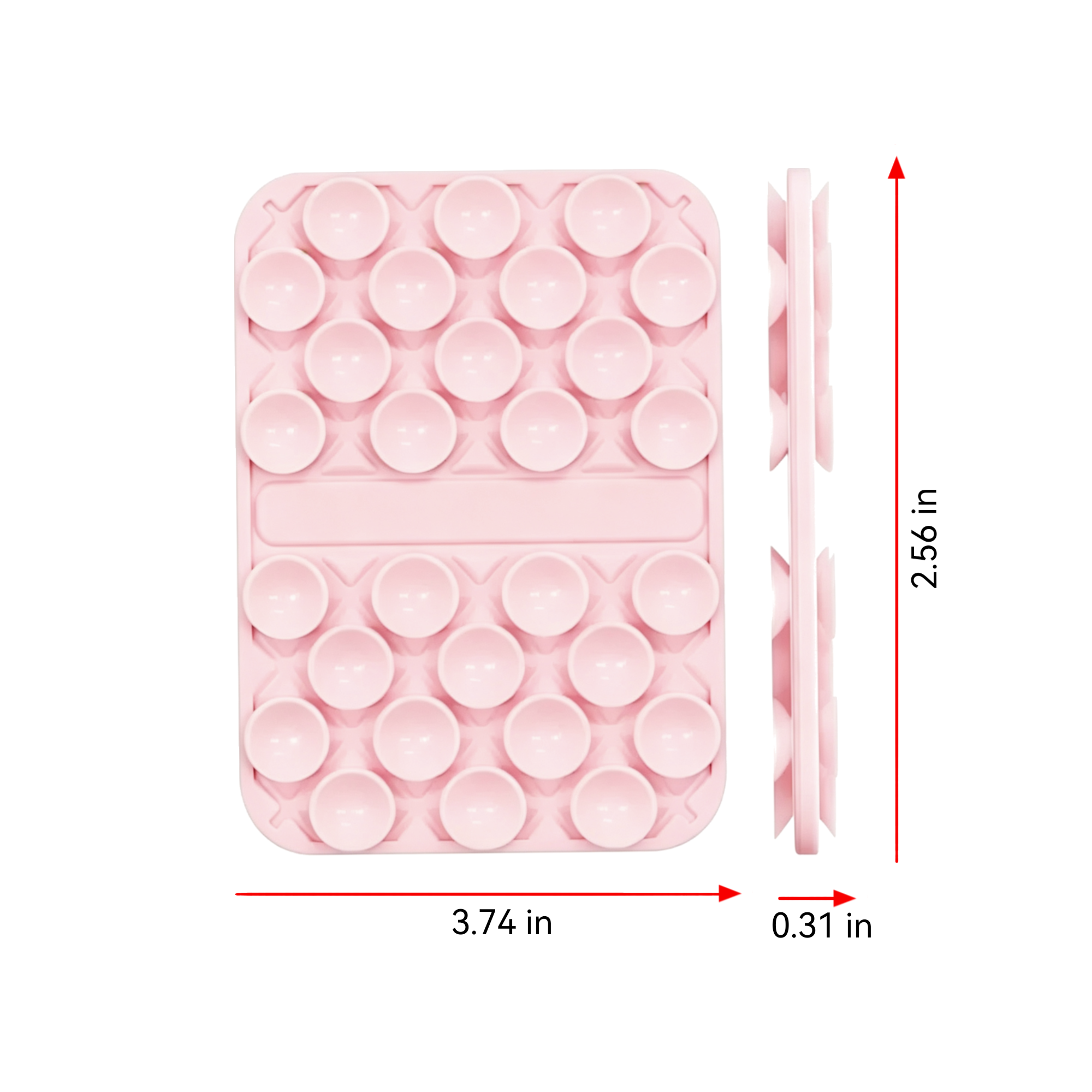Double-Sided Anti-Slip Silicone Suction Cup Bracket 3