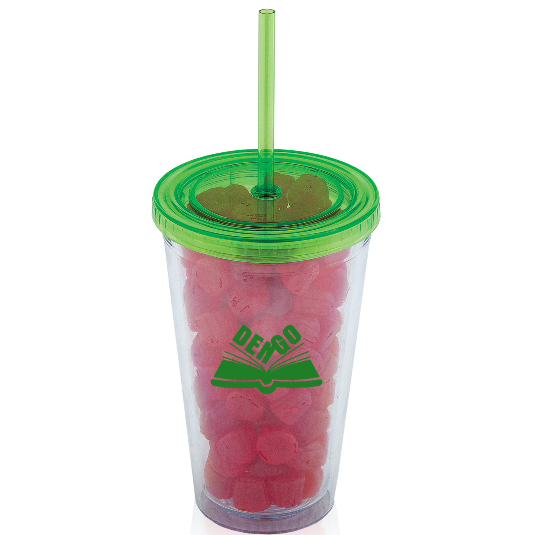 500 Ml. (17 Fl. Oz.) Double Walled Tumbler With Straw 13