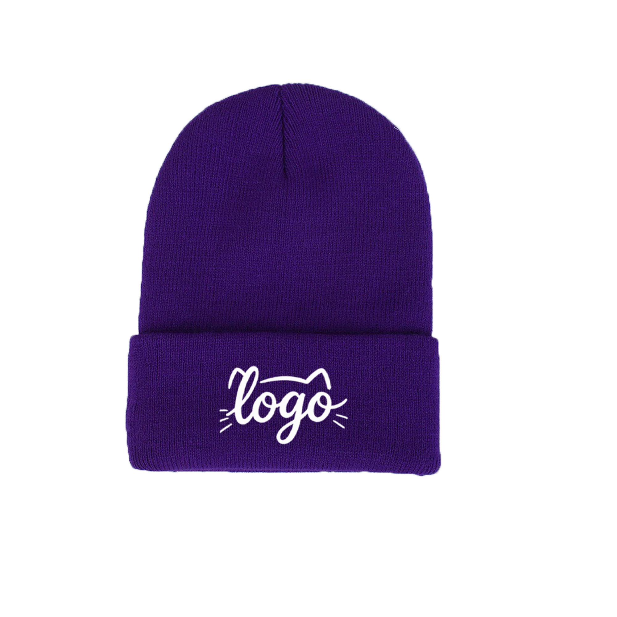 Solid Color Knit Pull-On Beanie for Everyday Warmth 2
