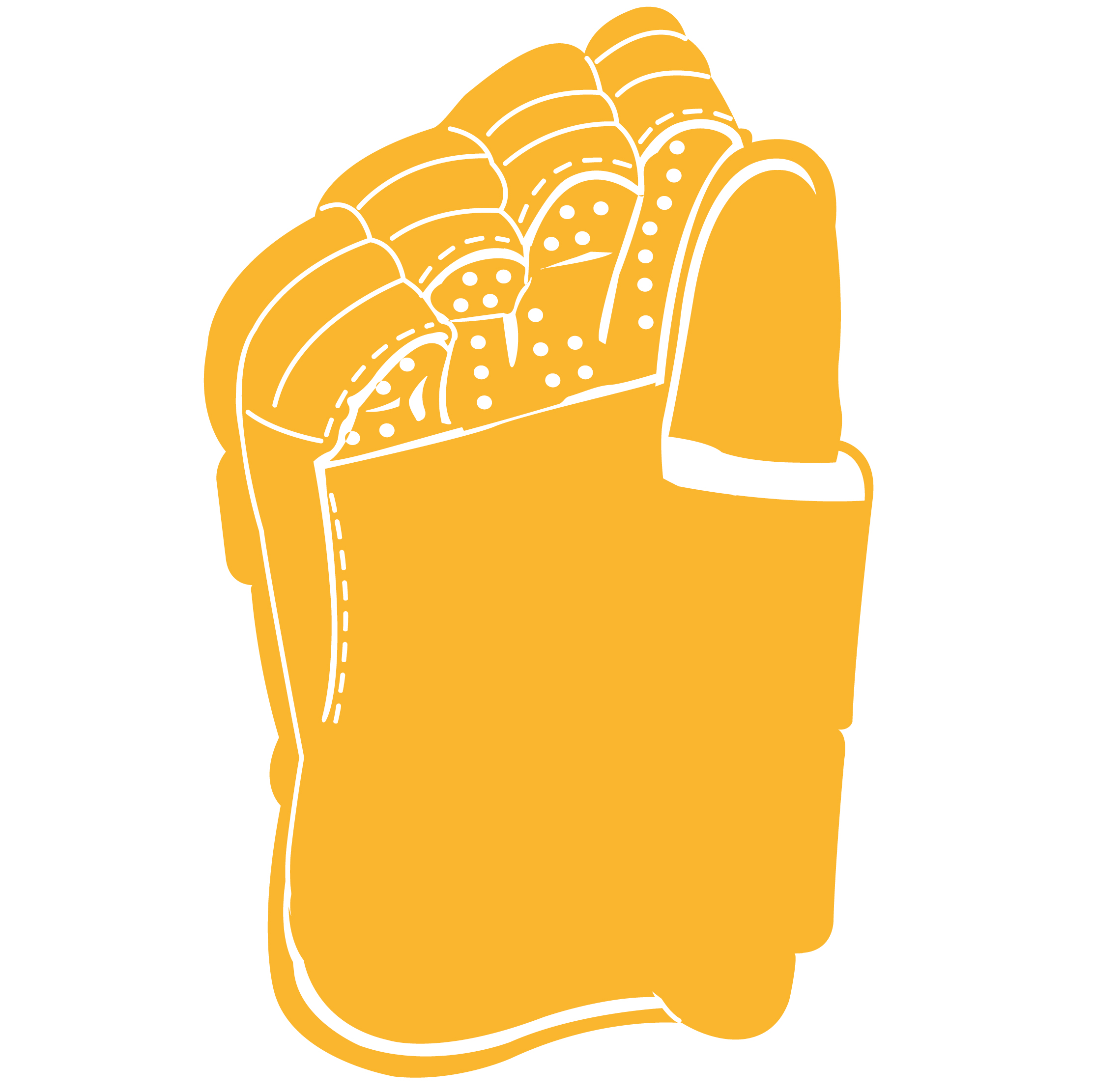 Foam Hockey Glove Hand 60