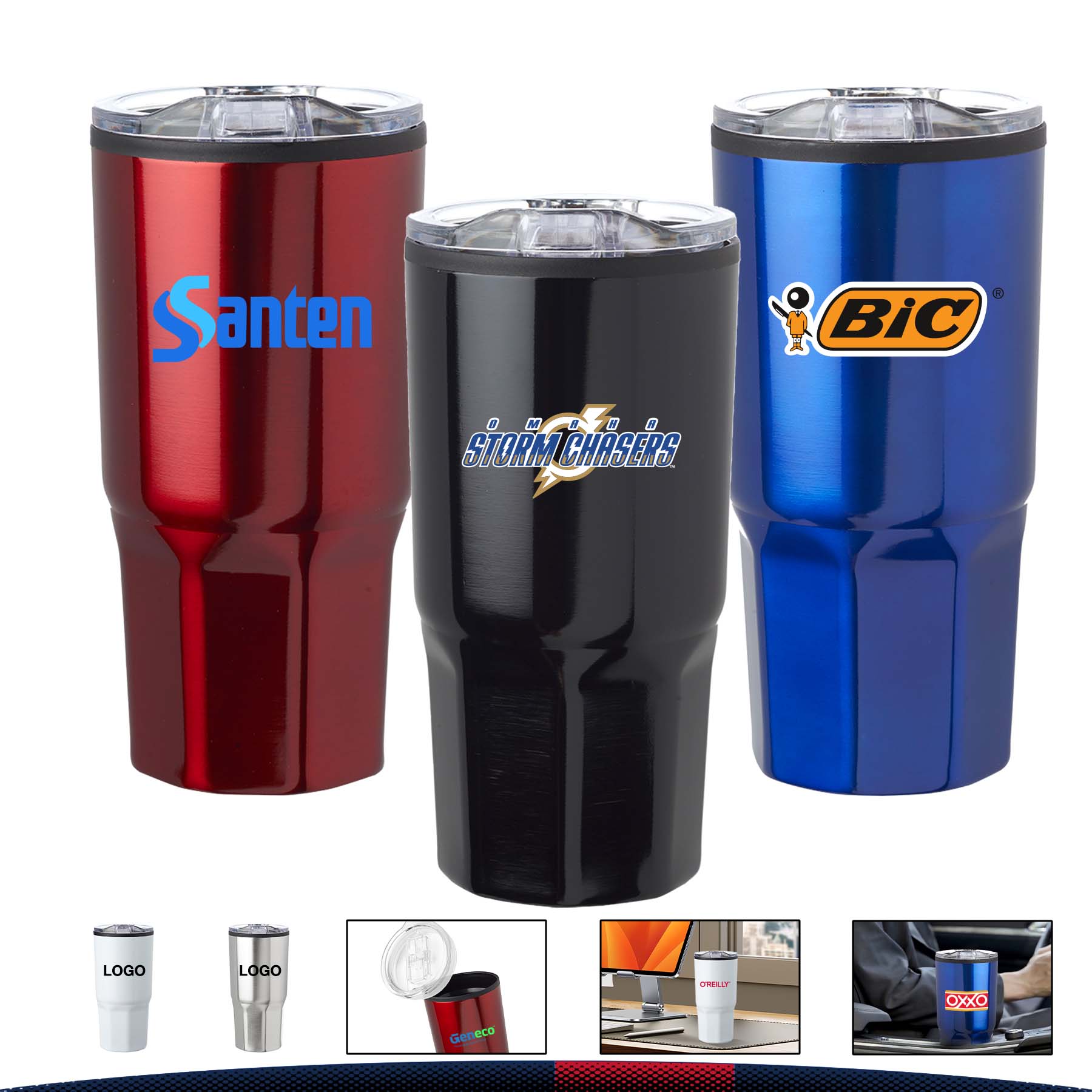 16 oz. Finker Travel Mugs