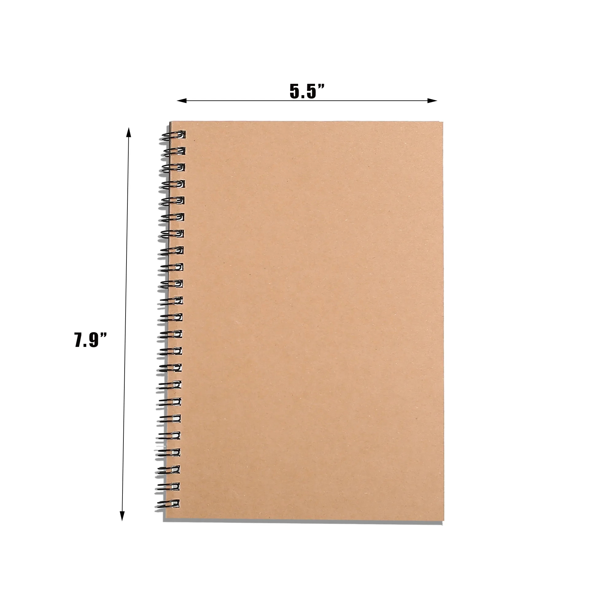Kraft Cover Spiral Notebook 8