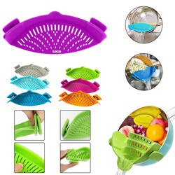 adjustable Silicone Clip On Strainer