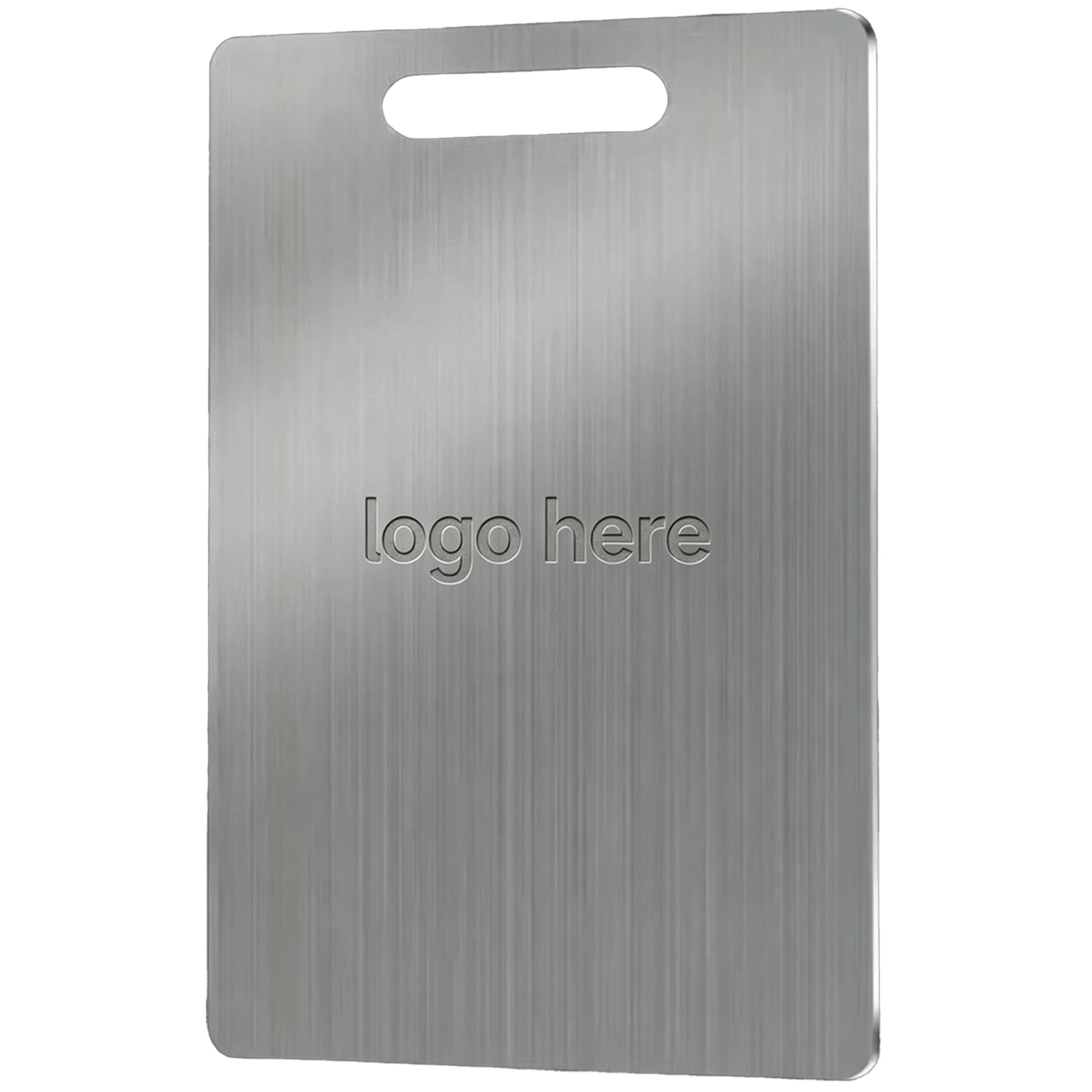 8.7?Inch?Wide and 12.6?Inch?Long Antibacterial Stainless?Steel Cutting Surface