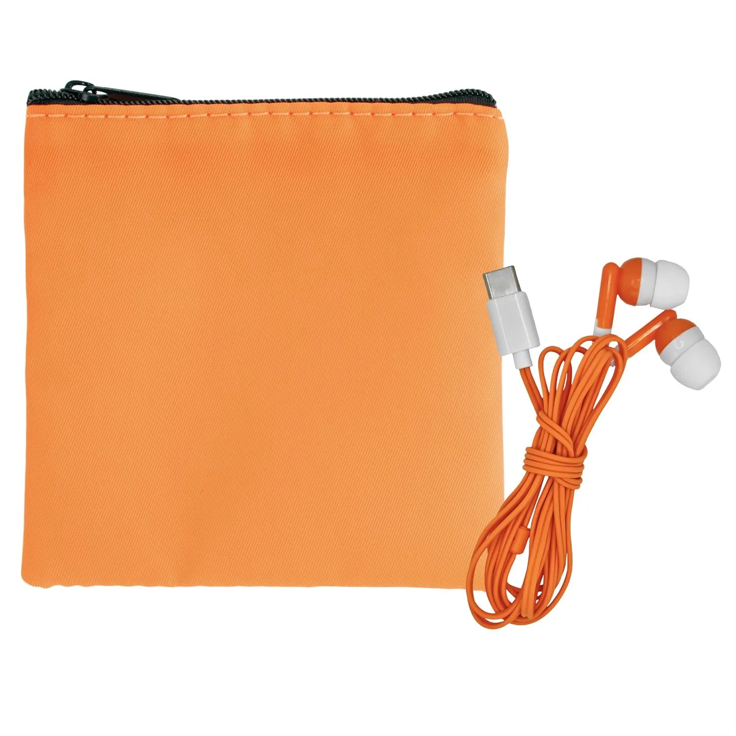 Colorful RPET Ear Bud Pouch 2