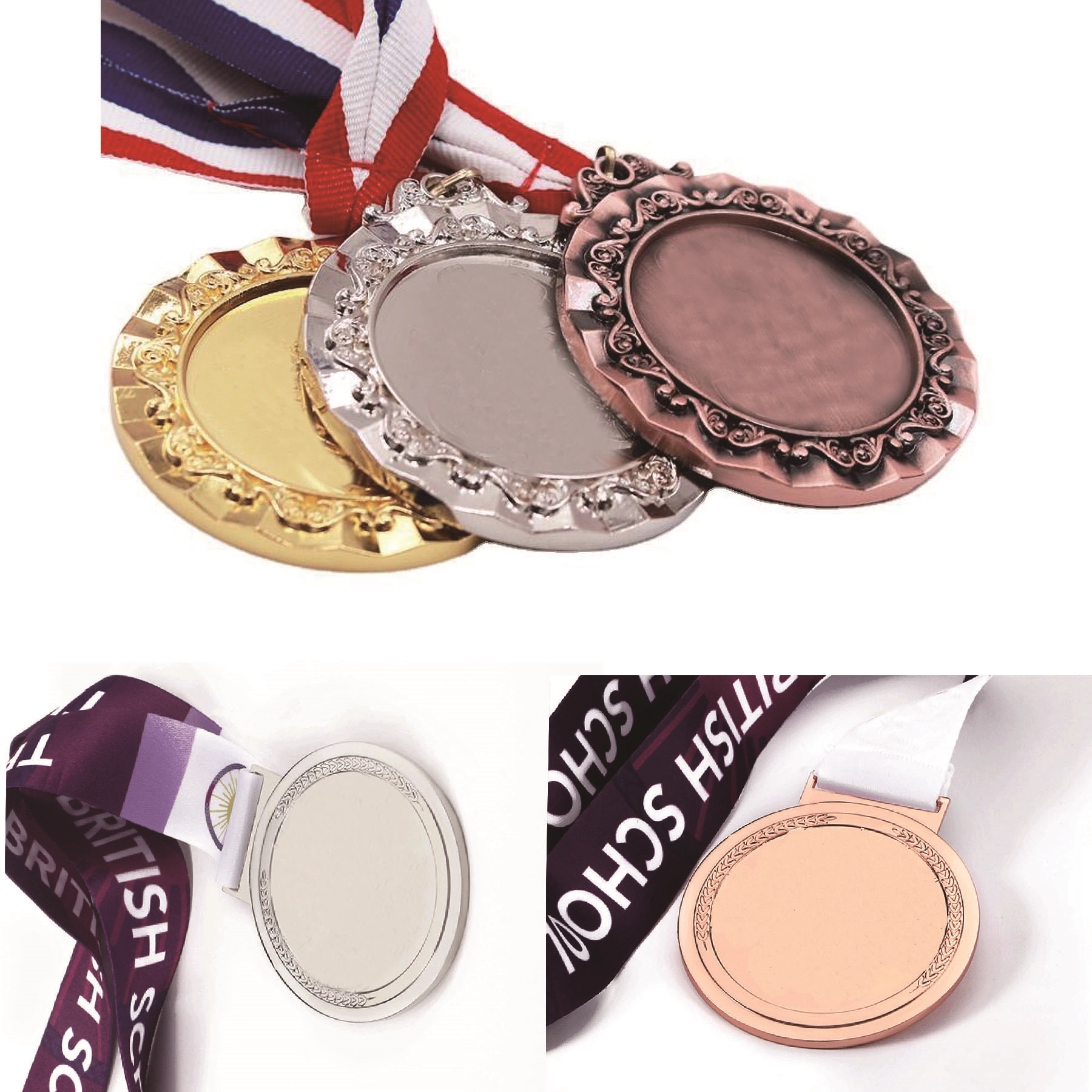 Custom Graduate Medal With Lanyard