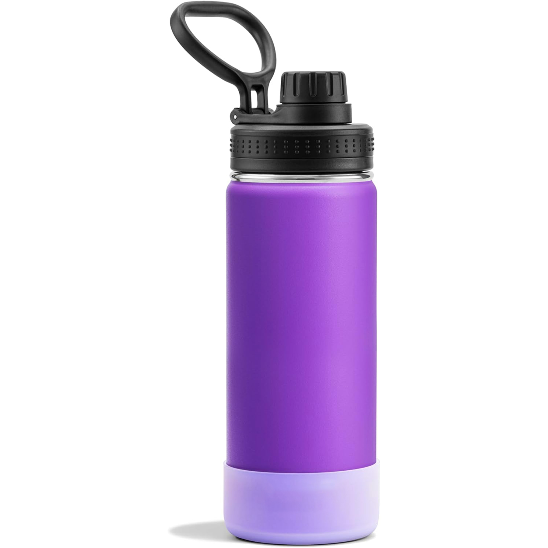 Stainless Steel Insulated Silicone Base Sleeve Water Bottle 31
