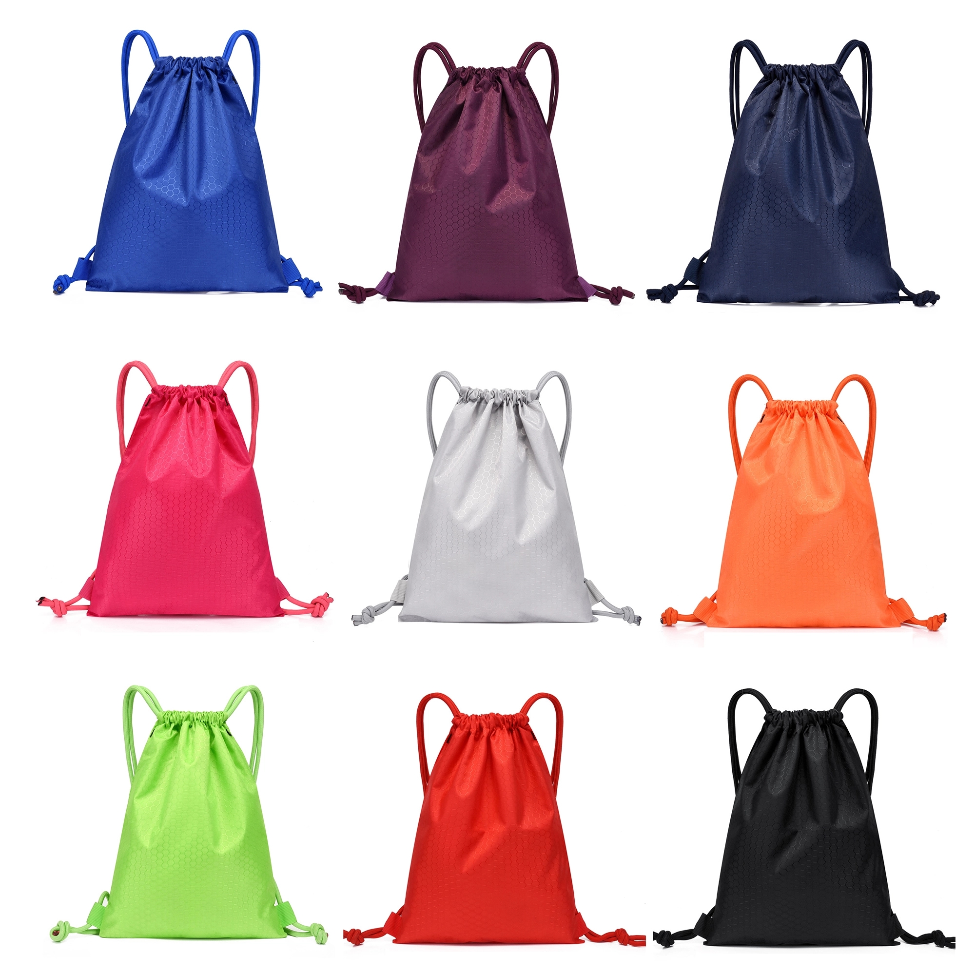 13"x17" Resuable Oxford Drawstring Bag 9