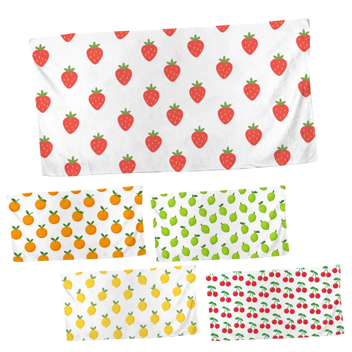 30 X 60 FULL COLOR FRUITY TOWEL 9