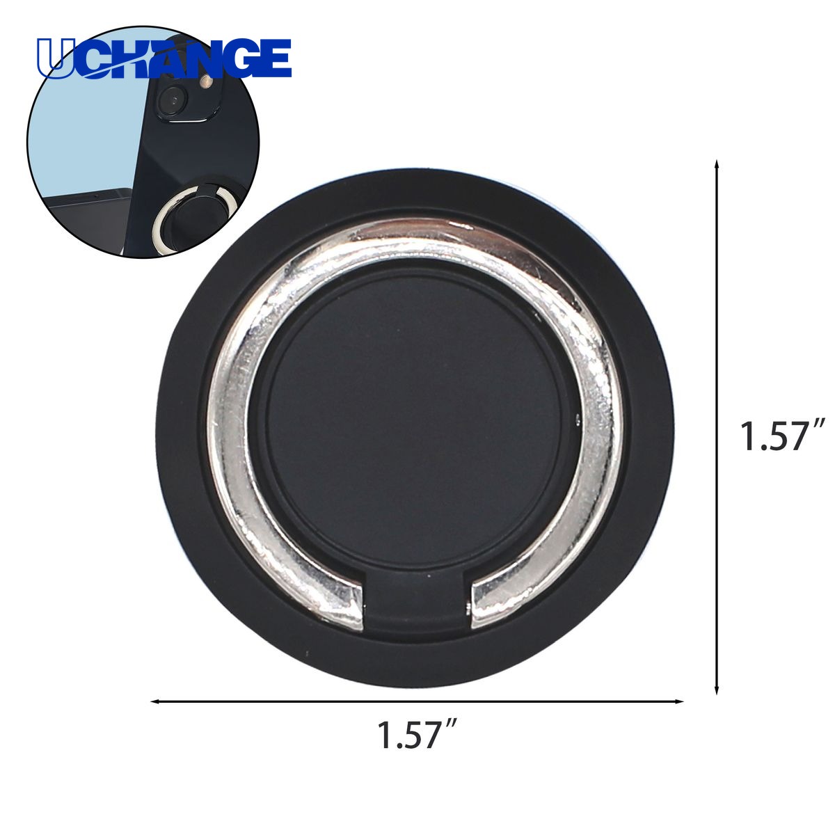 Flying Disc Ring Phone Stand Holder
