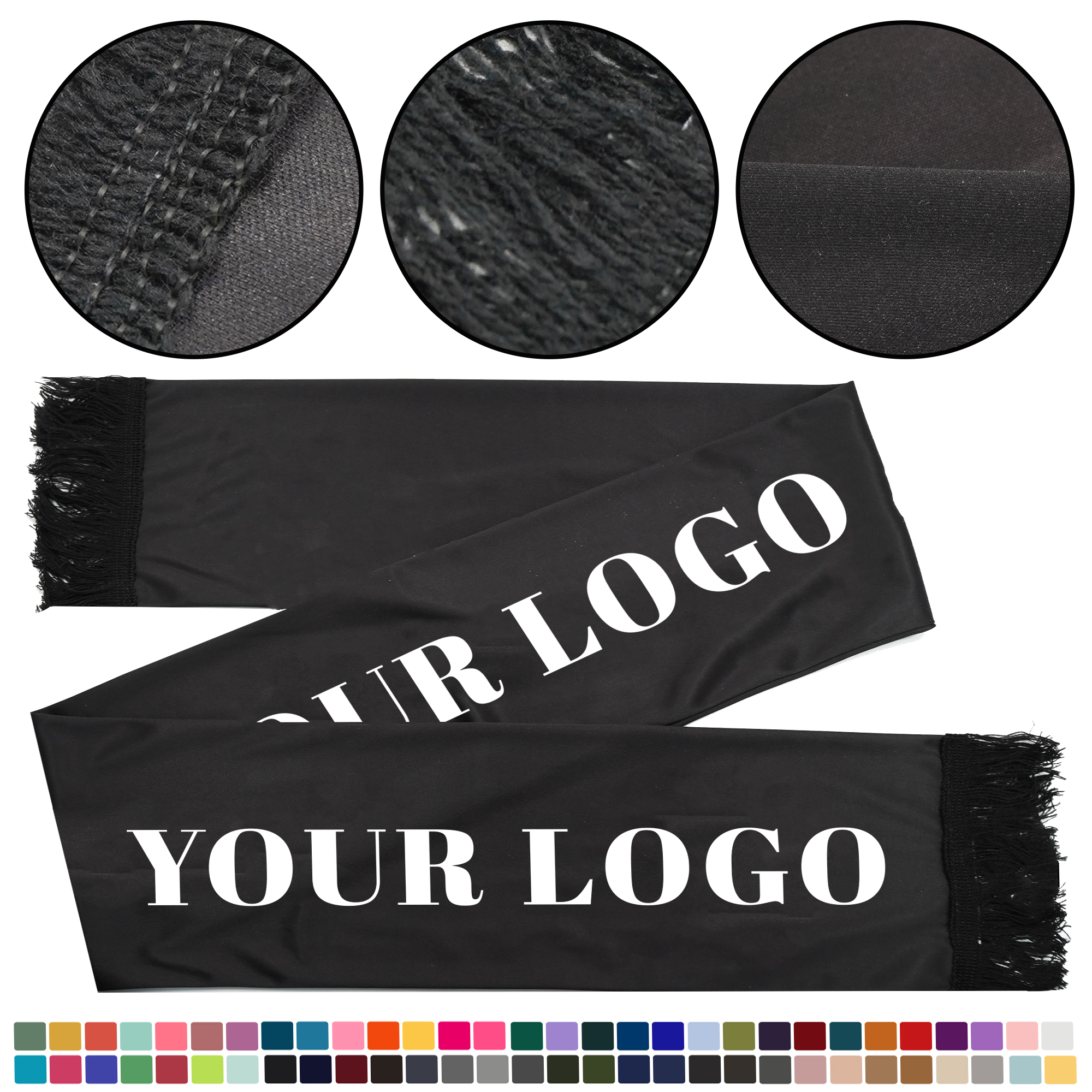 Custom Satin Scarf Banner