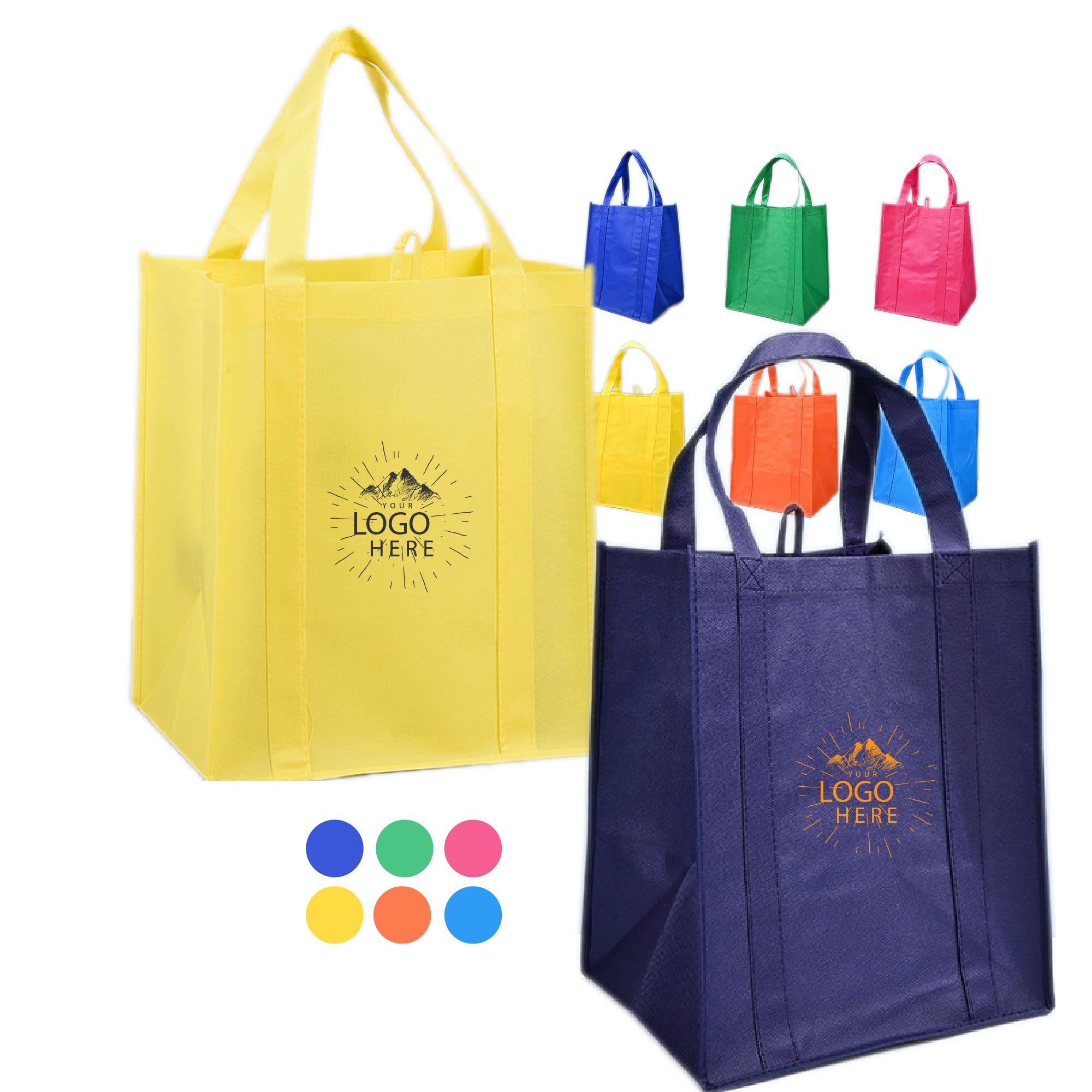 Hanging Hook Non-Woven Shopper Tote 4