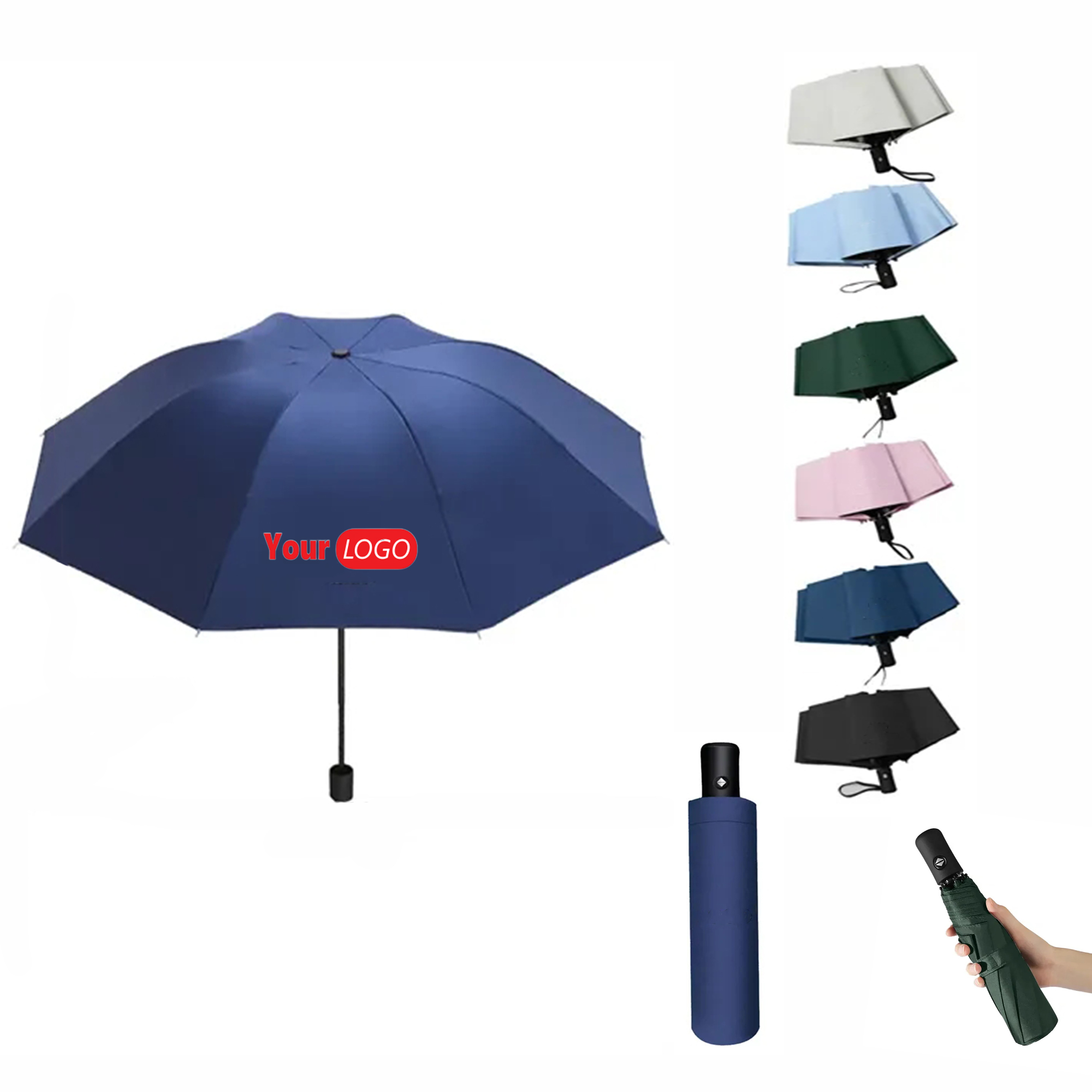 Anti Uv Automatic Umbrella MOQ 10pcs