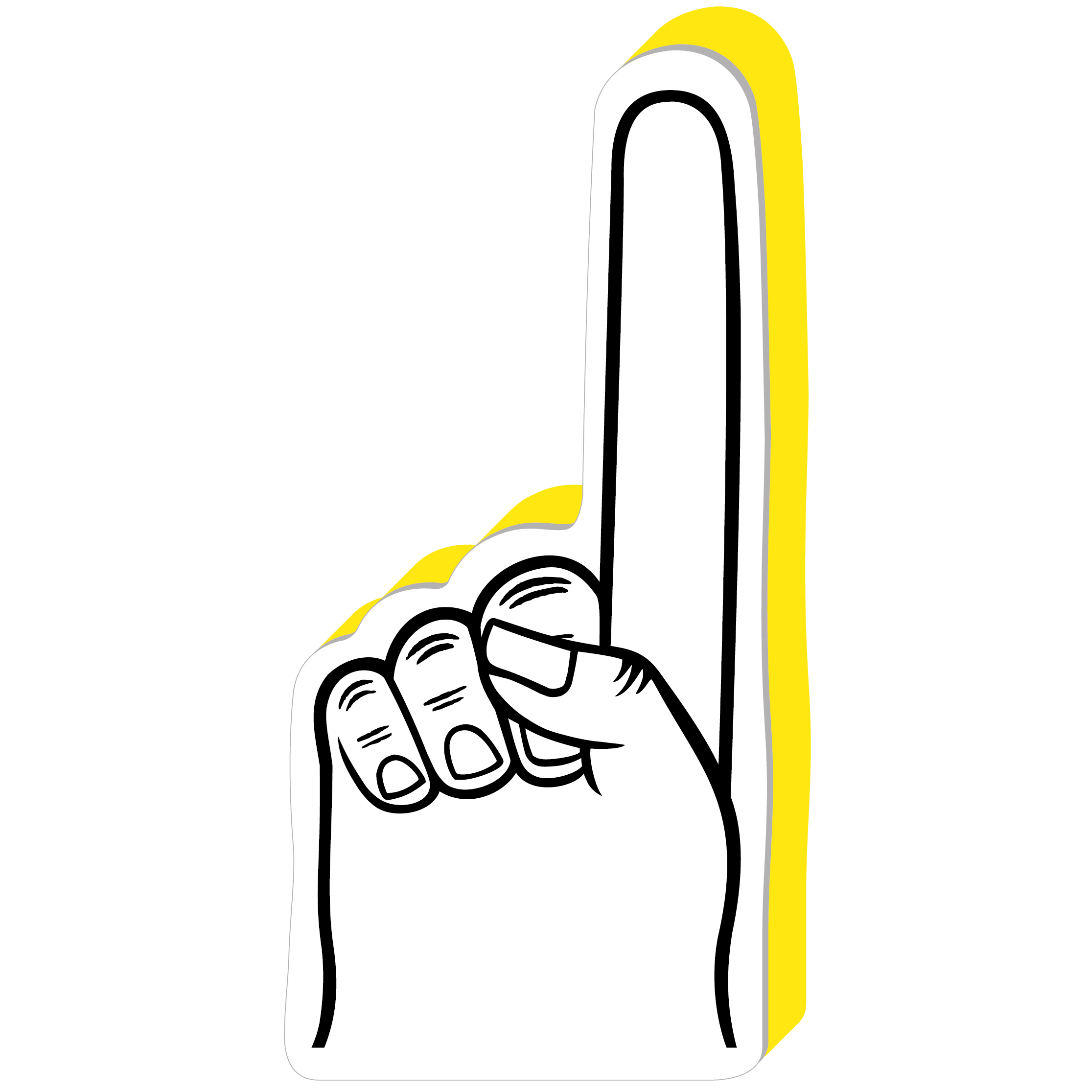 16" Signature Foam Hand 69