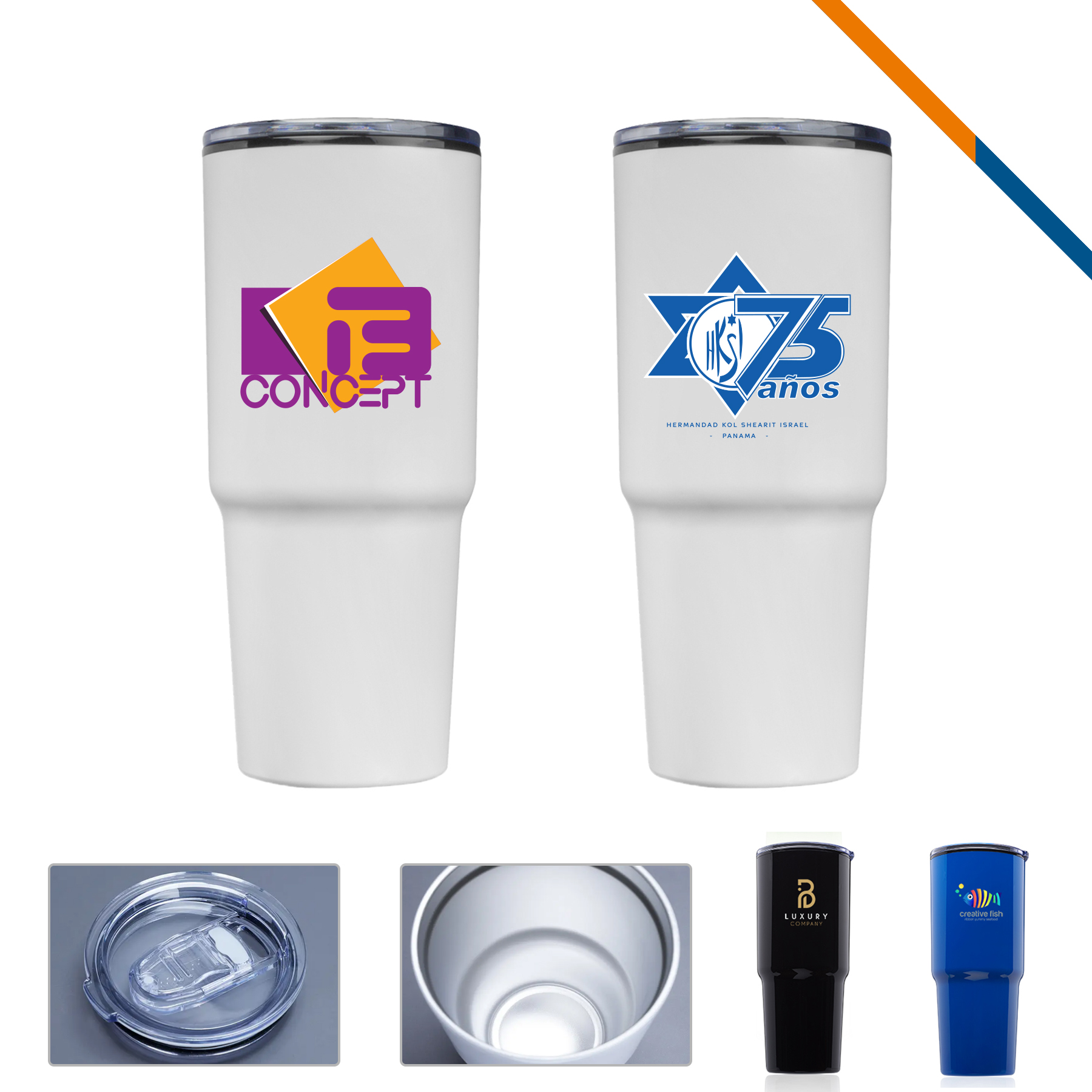 Saven Plastic Travel Mug - 32 OZ.