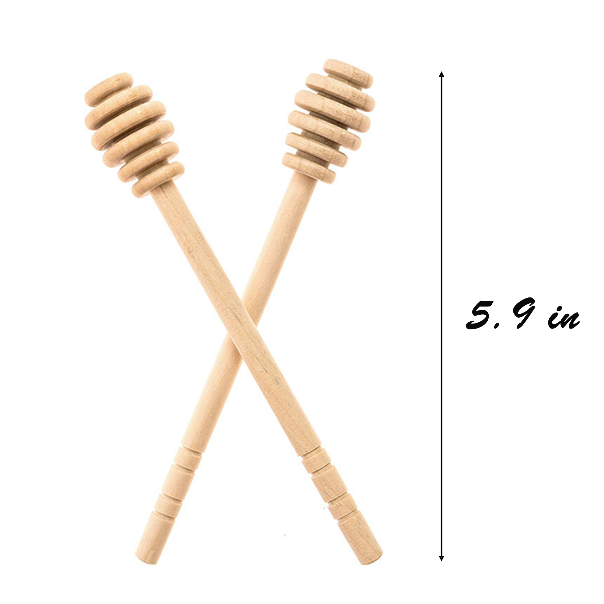 Kitchen Wooden Honey Dipper Stick 3