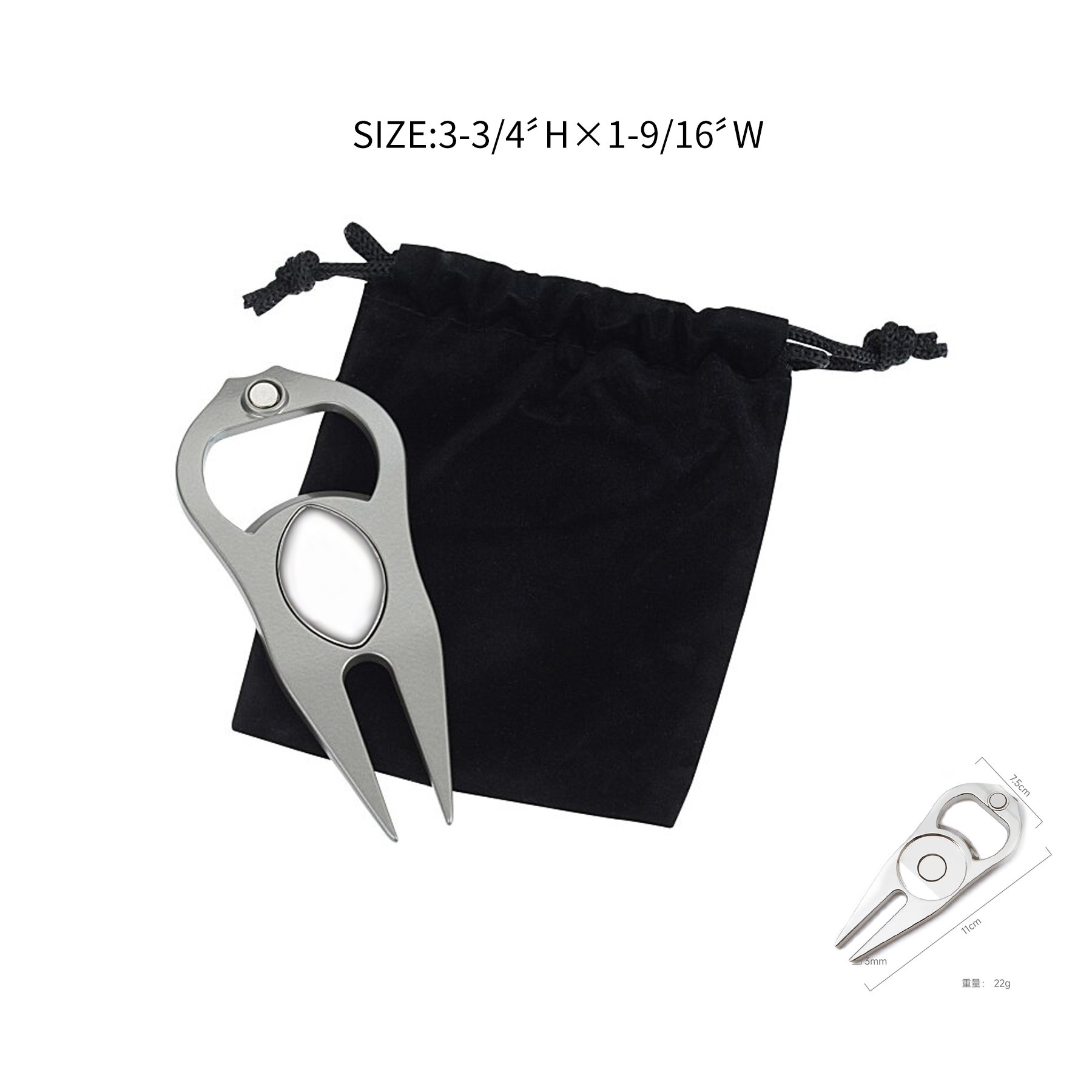 Hat Trick Football Divot Tool 11