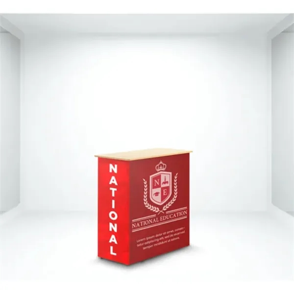 Fabric Pop Up Counter Display (5. 25ft x 2. 75ft)