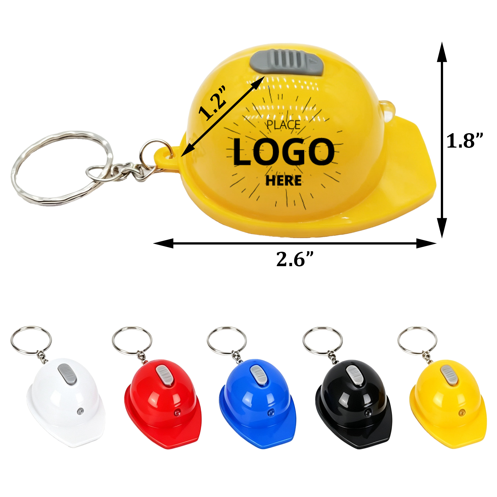 Helmet Shape LED Helmet With Bottle Opener Key Chain 3
