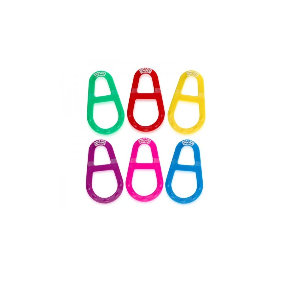 Baby Teething Ring/Toothbrush - Assorted Colors BPA-Free 3