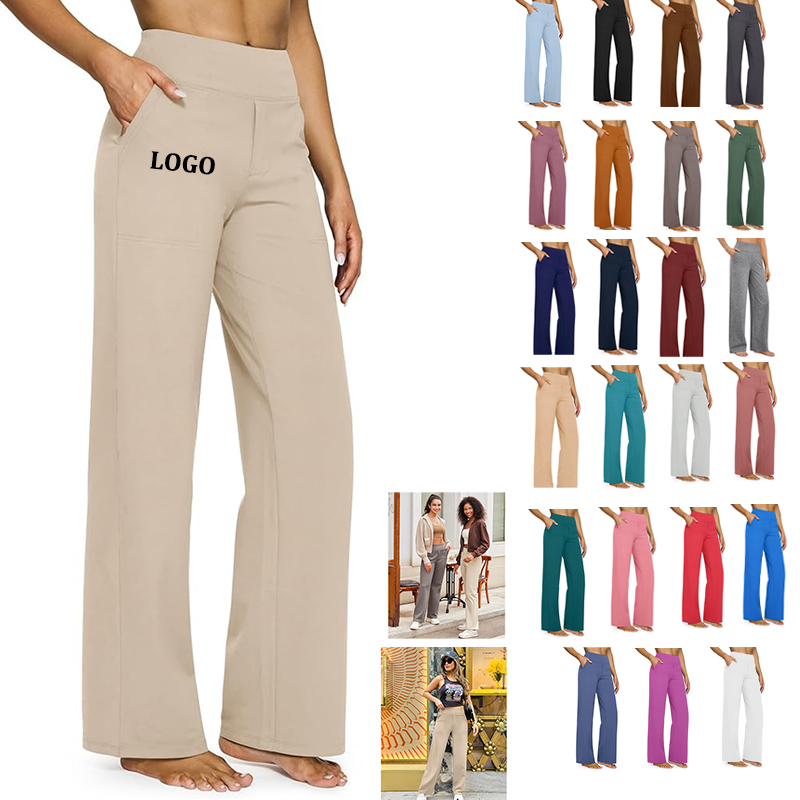 Women's Wide Leg Yoga Pants 11