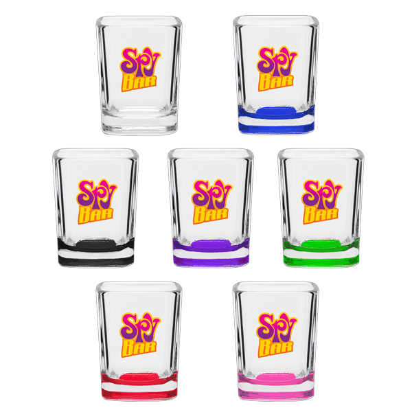 Drink Up 2 oz Square Shot Glass