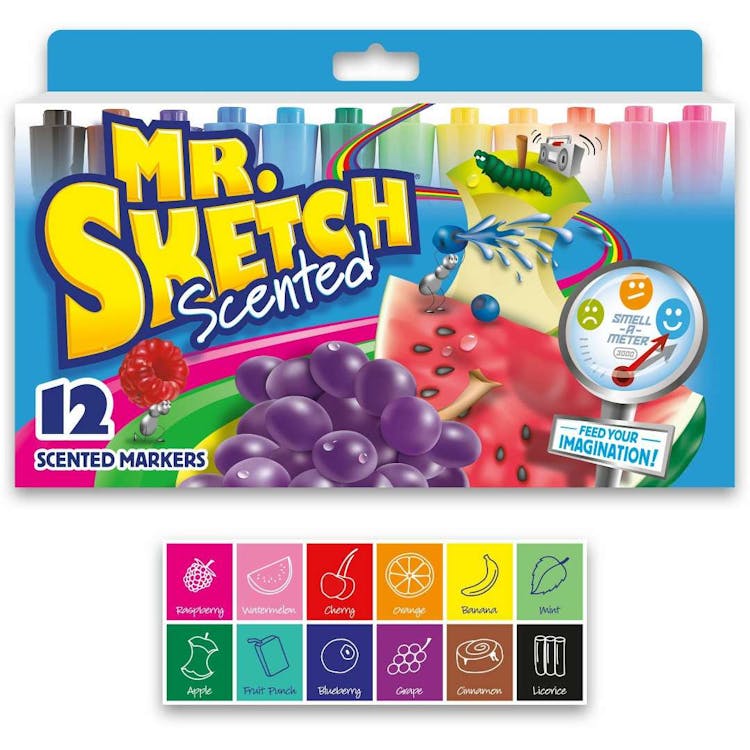 Mr. Sketch Scented Watercolor Markers - 12 Count
