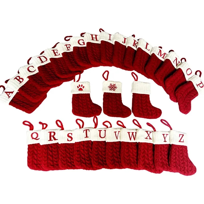 Knitted Christmas Stockings