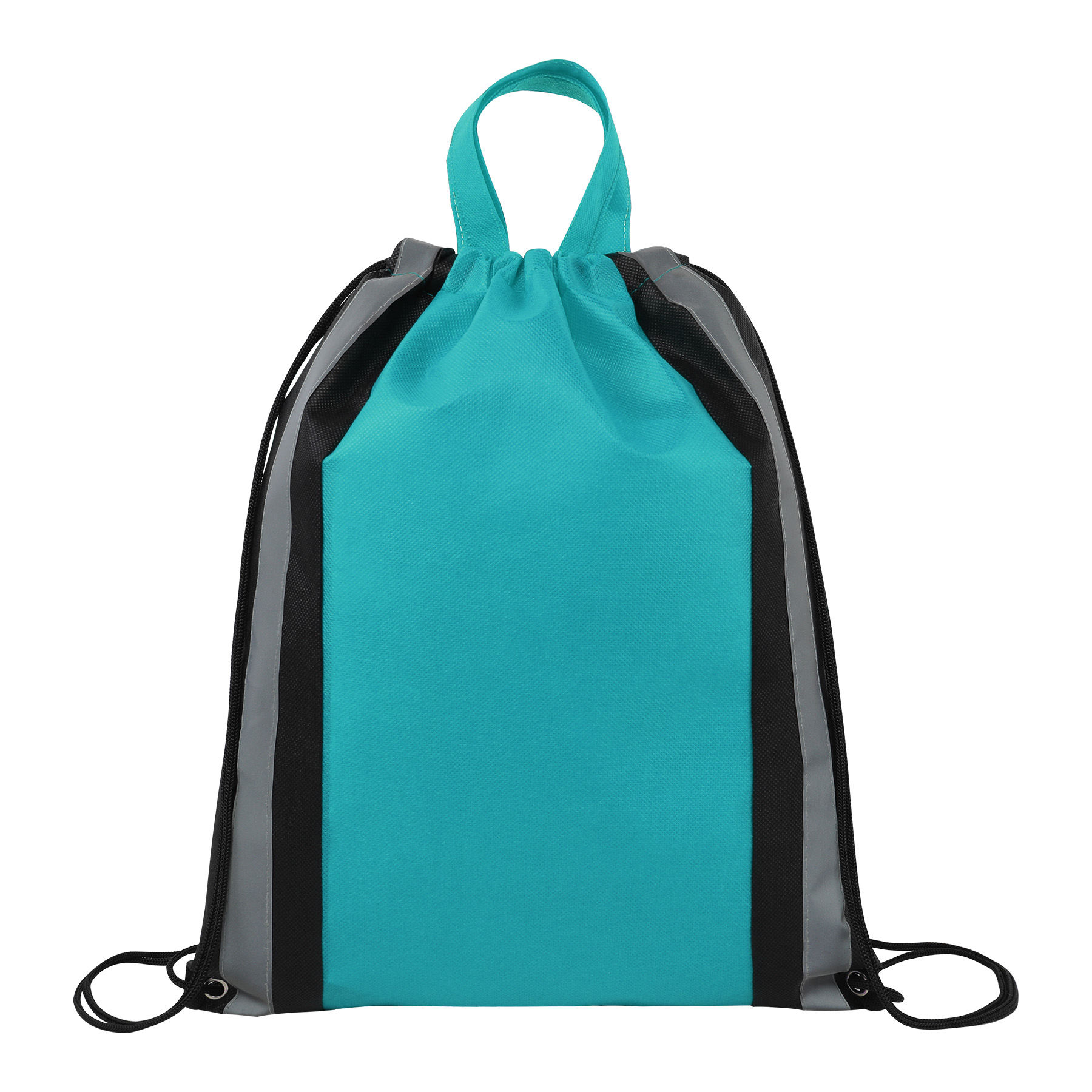 Small Reflective Non-Woven Drawstring Bag 23