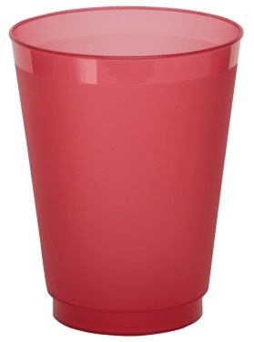 16 oz. Frosted Translucent Plastic Stadium Cup 17