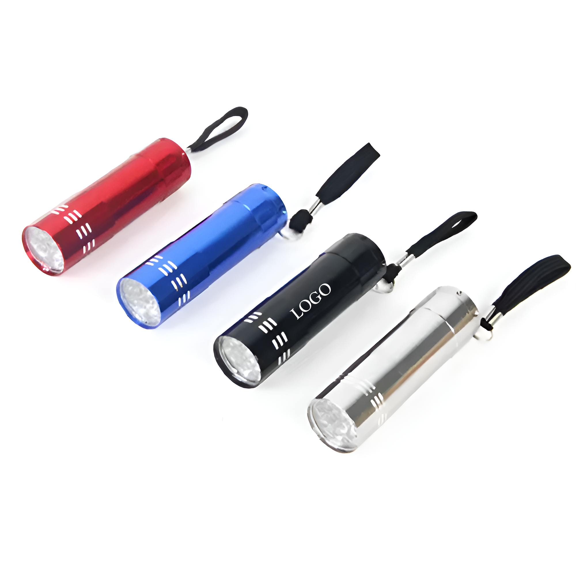 Aluminum Mini Flashlights with Lanyard