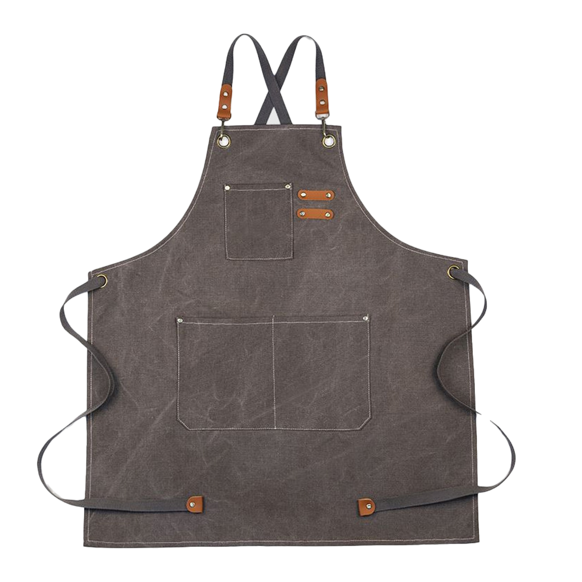 Adjustable Cross Back Kitchen Apron 18