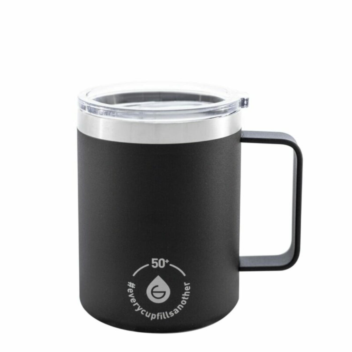 Grosche EVEREST 14oz Insulated Travel Mug with Clear Lid - Thumbnail 2
