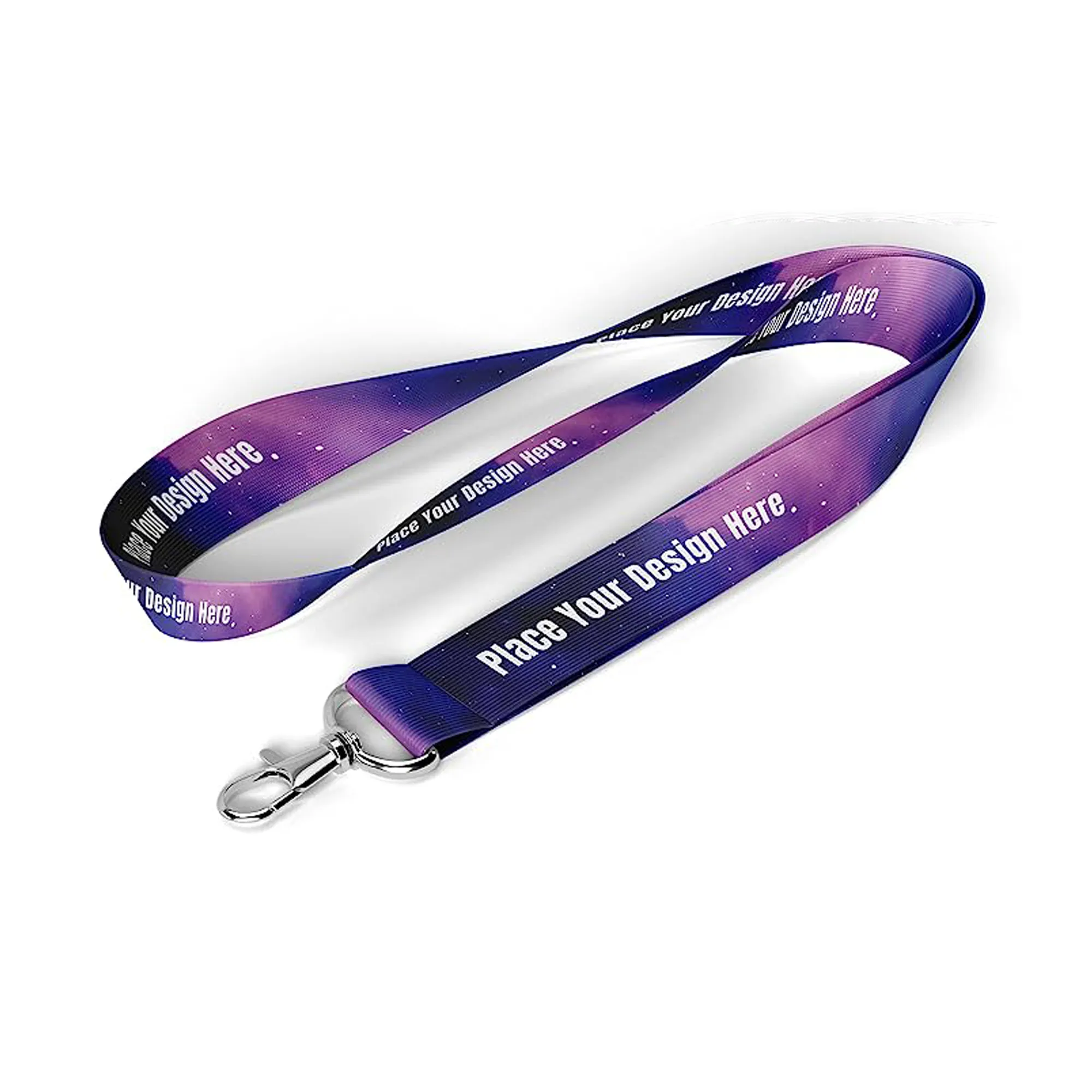 3/4" Full Color Dye Sublimation Lanyards